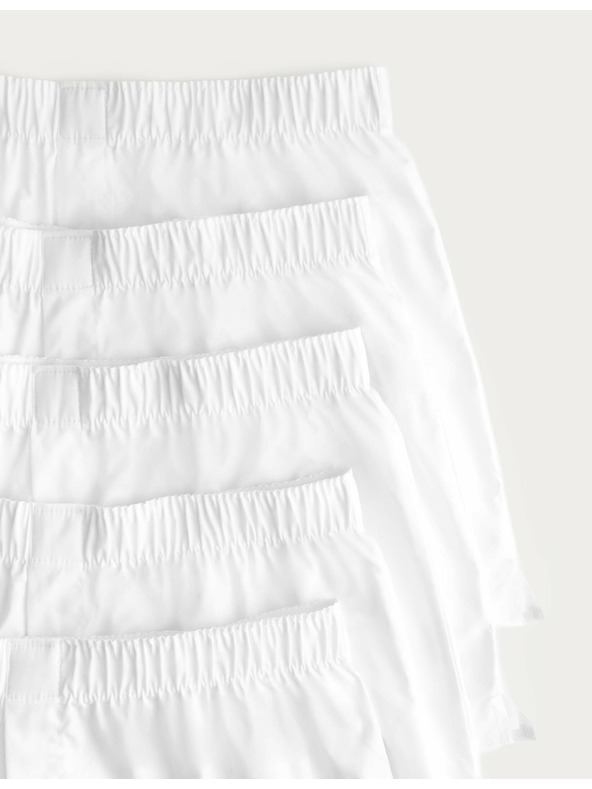 Marks & Spencer Set od pet muških kratkih hlača u bijeloj Marks & Spencer boji