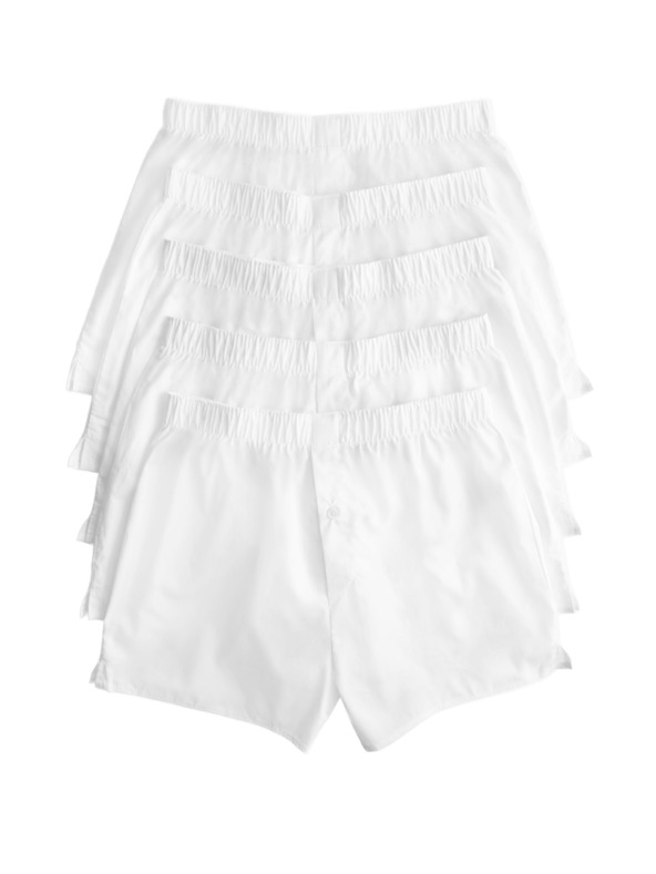 Marks & Spencer Set od pet muških kratkih hlača u bijeloj Marks & Spencer boji