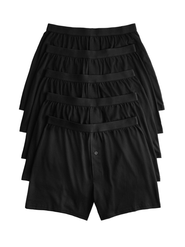 Marks & Spencer Boksačice od pamučnog jerseya s Cool & Fresh™ tehnologijom, 5 kom Marks & Spencer crne