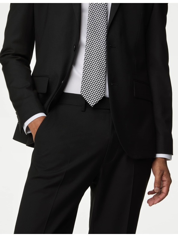 Marks & Spencer Marks & Spencer crne muške hlače