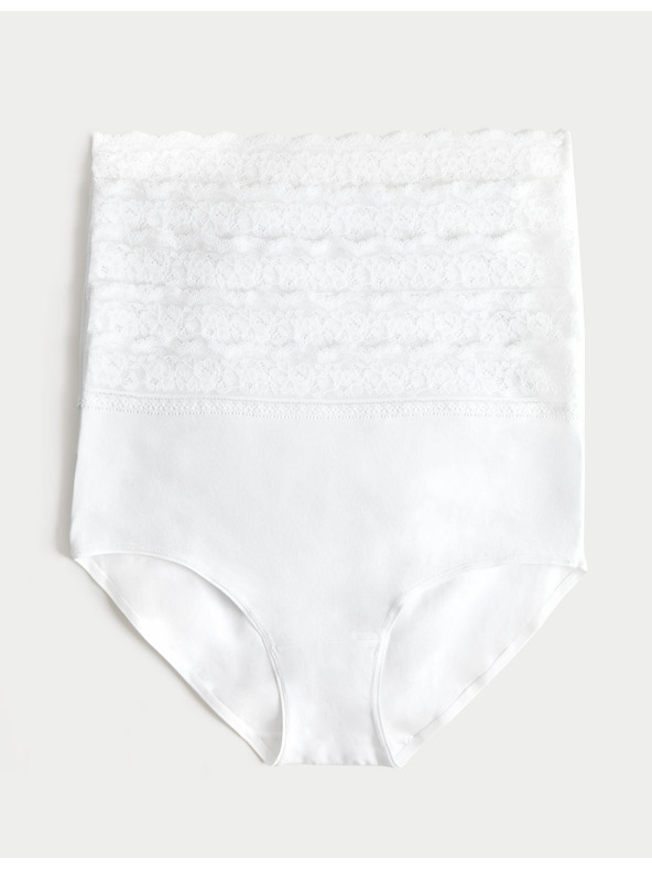 Marks & Spencer Set od pet ženskih gaćica s detaljima od čipke u bijeloj boji Marks & Spencer