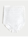 Marks & Spencer Set od pet ženskih gaćica s detaljima od čipke u bijeloj boji Marks & Spencer