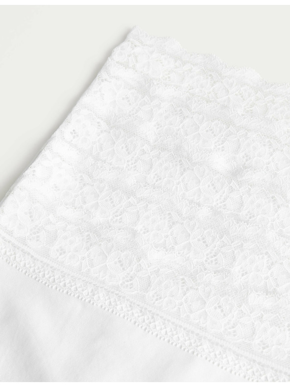 Marks & Spencer Set od pet ženskih gaćica s detaljima od čipke u bijeloj boji Marks & Spencer