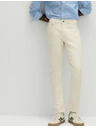 Marks & Spencer Marks & Spencer Slim Fit rastezljive traperice krem ​​boje