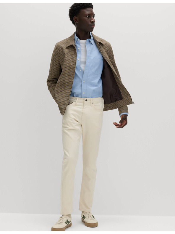 Marks & Spencer Marks & Spencer Slim Fit rastezljive traperice krem ​​boje