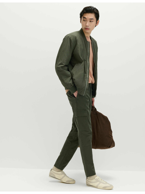 Marks & Spencer Hlače s džepovima rastezljivog, blago suženog kroja Marks & Spencer zelena