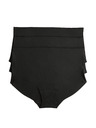 Marks & Spencer Boxer gaćice bez vidljivih rubova s visokim strukom, 3 kom u pakiranju Marks & Spencer crna
