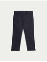 Marks & Spencer Chino hlače s visokim udjelom pamuke (2–8 godina) Marks & Spencer mornarsko plava