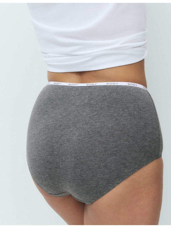 Marks & Spencer Gaćice visokog struka s visokim udjelom pamuka, 4 kom. Marks & Spencer siva