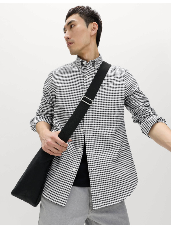 Marks & Spencer KariranaOksfordska košulja The Ultimate od čistog pamuka Marks & Spencer crna