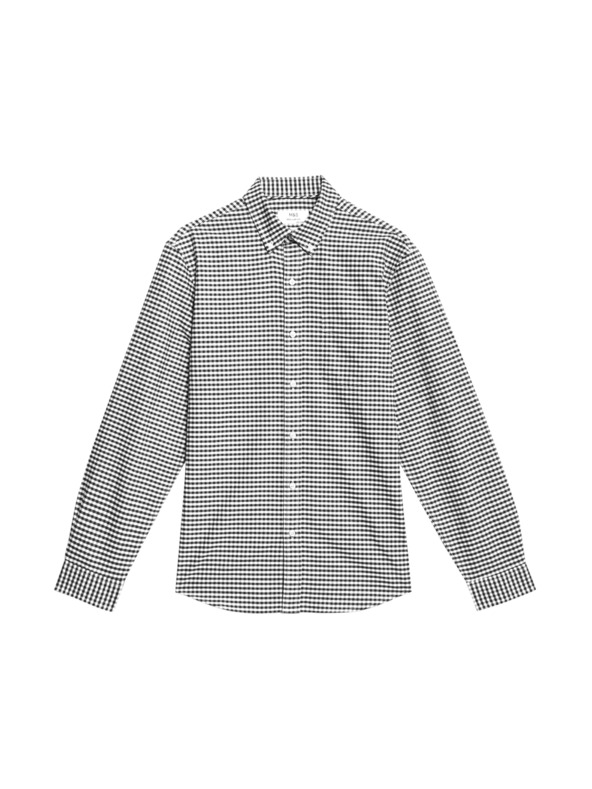 Marks & Spencer KariranaOksfordska košulja The Ultimate od čistog pamuka Marks & Spencer crna