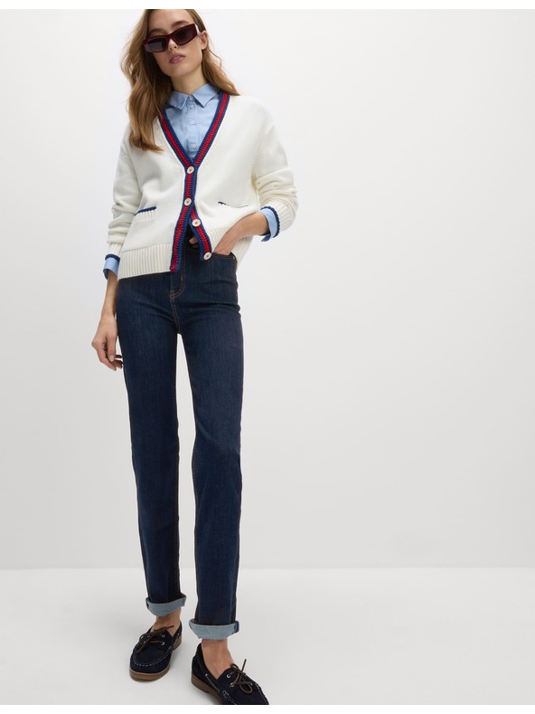 Marks & Spencer Traperice Sienna Supersoft visokog struka Marks & Spencer mornarsko plava