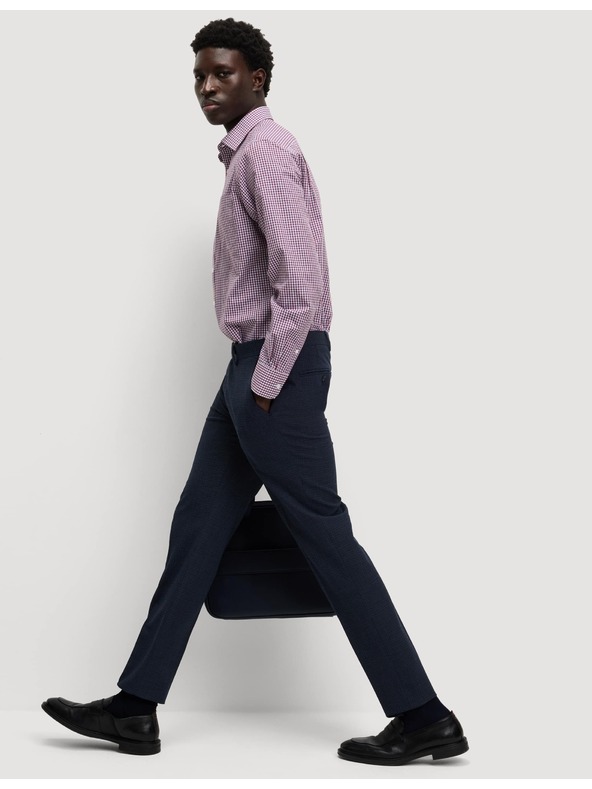 Marks & Spencer Karirane košulje normalnog kroja za lagano glačanje, 2 kom Marks & Spencer crvena