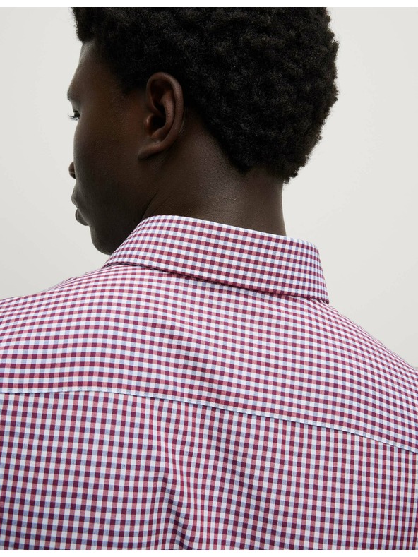 Marks & Spencer Karirane košulje normalnog kroja za lagano glačanje, 2 kom Marks & Spencer crvena