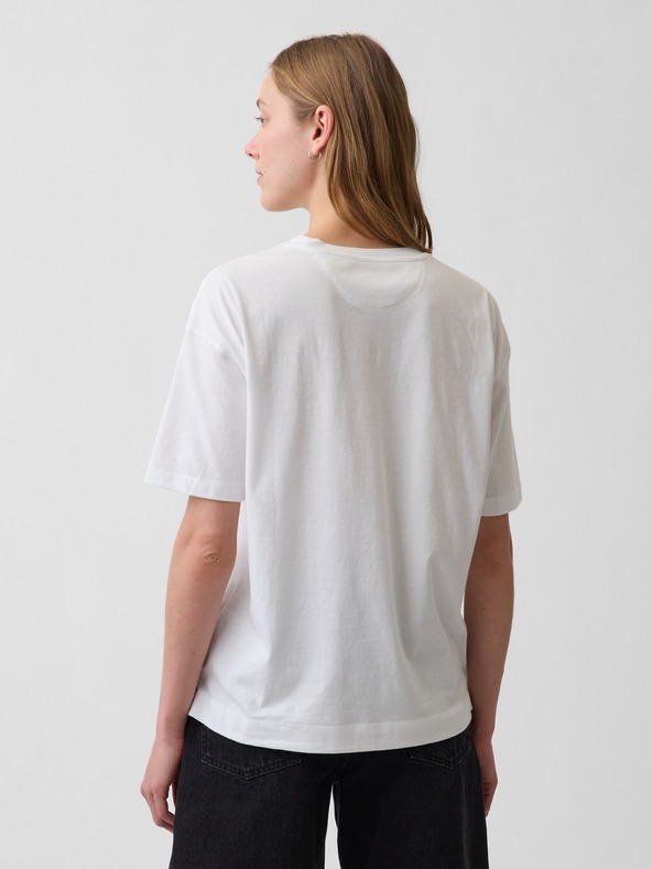 GAP Oversize majica s logom VintageSoft GAP