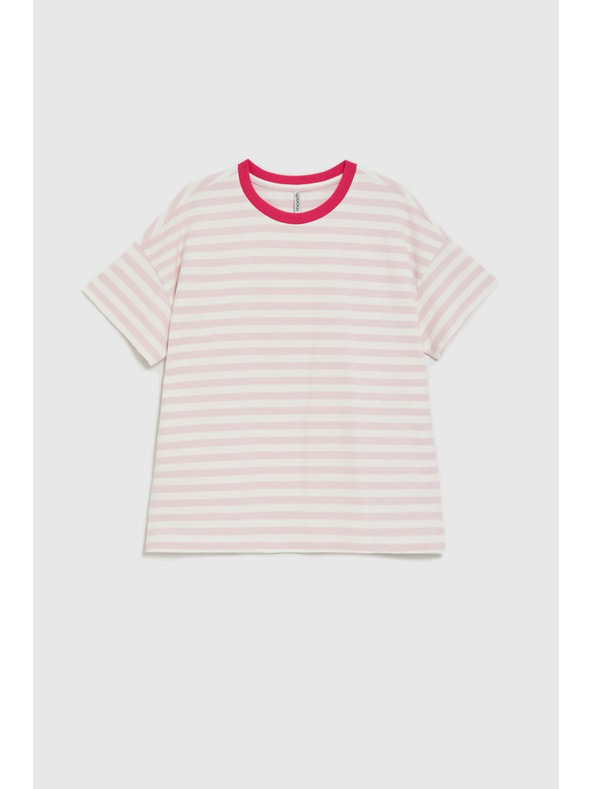 Moodo Oversize mikica s prugama ružičasta Moodo