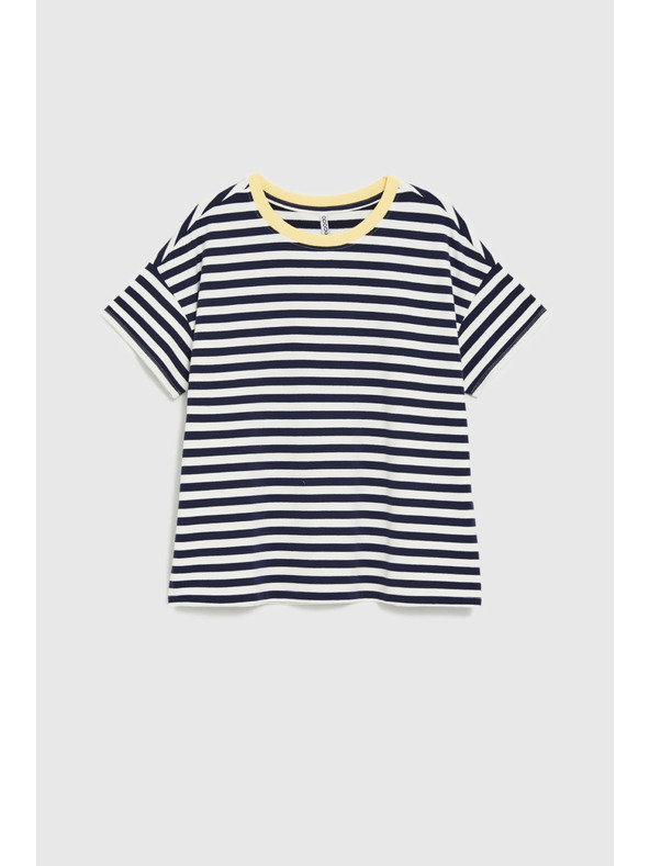 Moodo Oversize mikica s prugama tamno plava Moodo