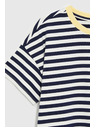 Moodo Oversize mikica s prugama tamno plava Moodo