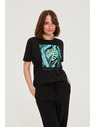 Moodo Majica s printom crna Moodo