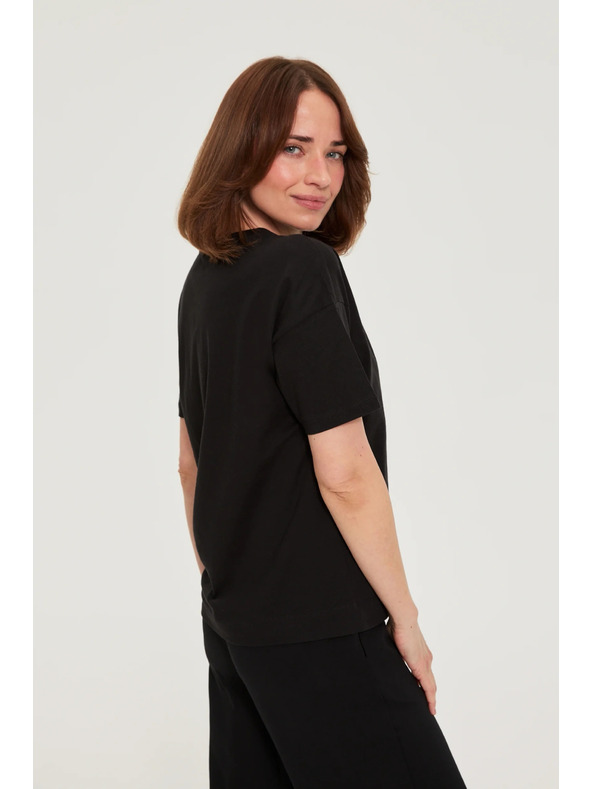 Moodo Majica s printom crna Moodo