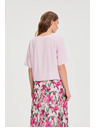 Moodo Ružičasta košulja s kratkim rukavima Moodo