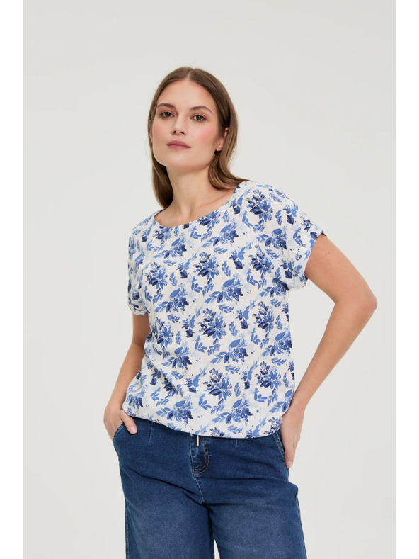 Moodo Viskozna košulja bijela Moodo