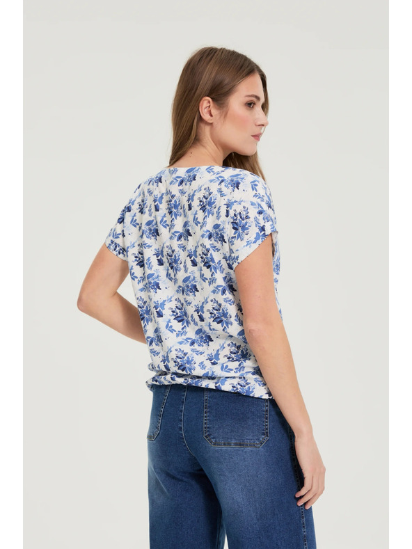 Moodo Viskozna košulja bijela Moodo