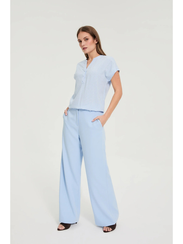 Moodo Svjetloplava prugasta košulja Moodo