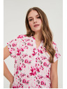 Moodo Košulja s cvijećem fuksija Moodo