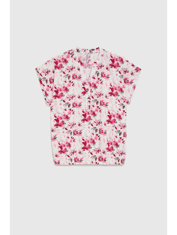 Moodo Košulja s cvijećem fuksija Moodo
