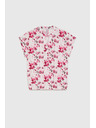 Moodo Košulja s cvijećem fuksija Moodo