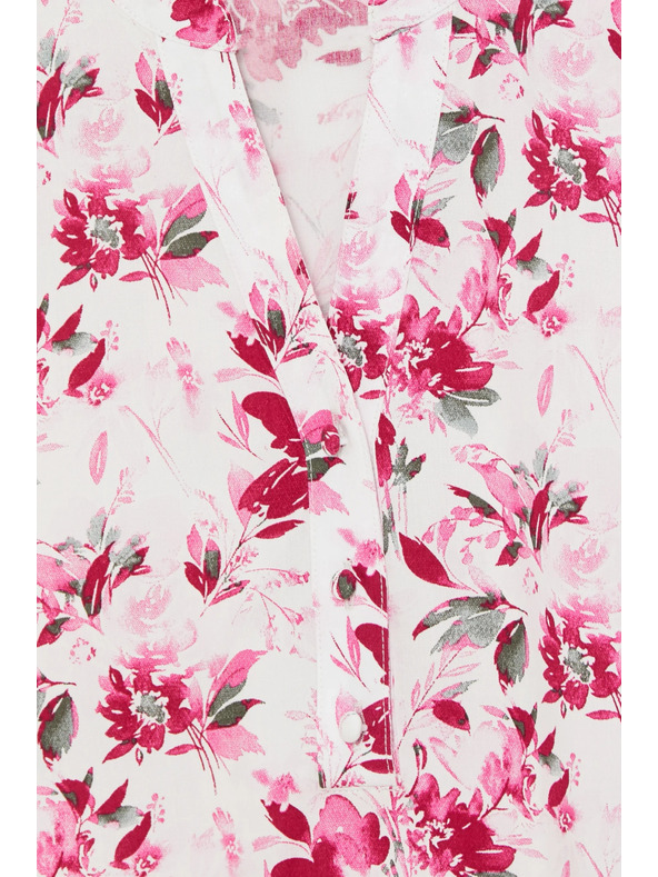 Moodo Košulja s cvijećem fuksija Moodo