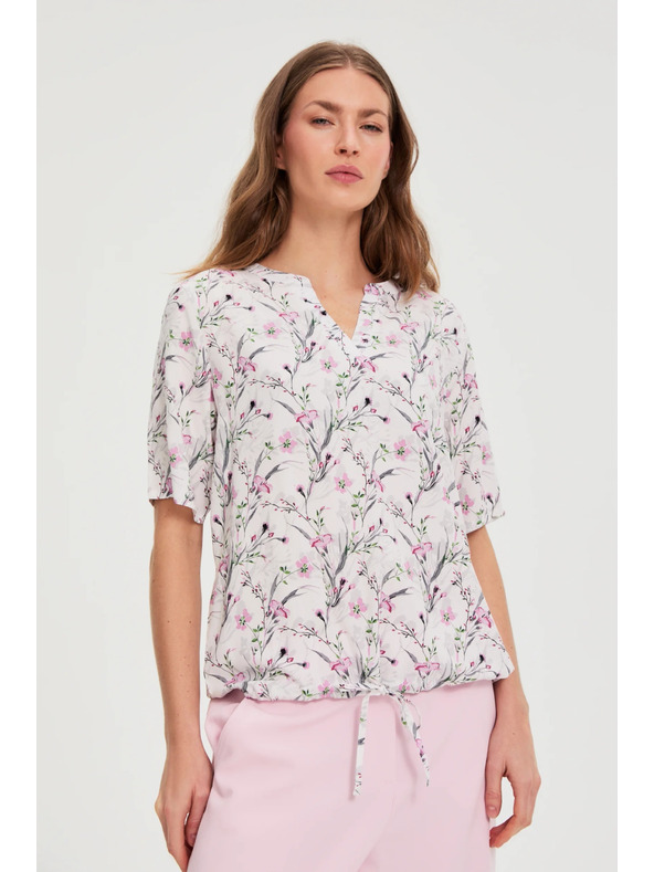Moodo Košulja s cvijećem ružičasta Moodo