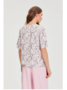 Moodo Košulja s cvijećem ružičasta Moodo