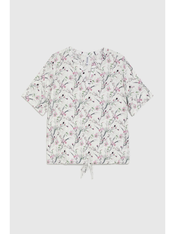 Moodo Košulja s cvijećem ružičasta Moodo