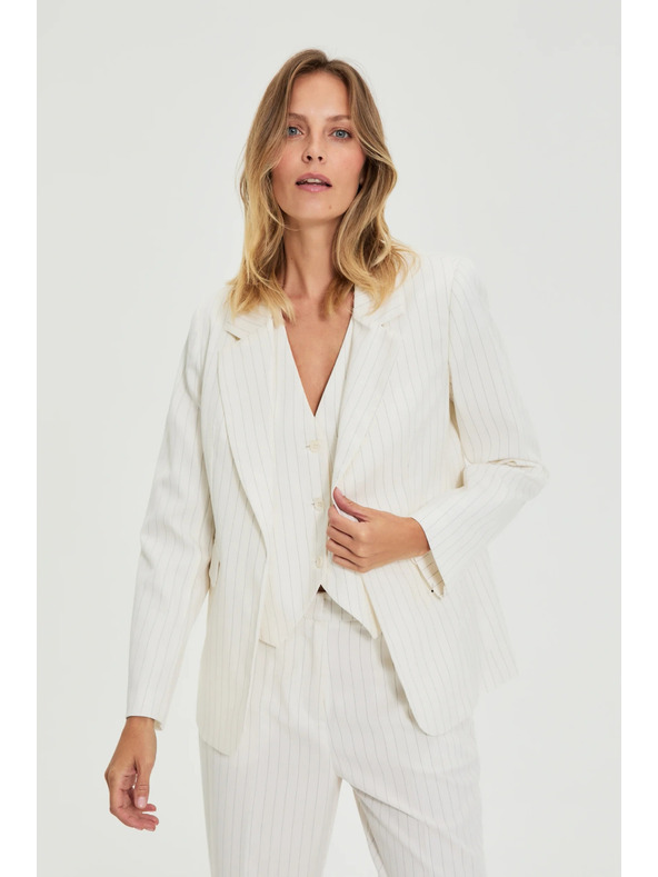 Moodo Bijelo prugasto sako Moodo
