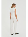 Moodo Odelo hlače sa prugama bijela Moodo
