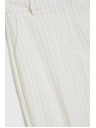 Moodo Odelo hlače sa prugama bijela Moodo