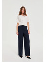 Moodo Hlače sa širokim nogavicama tamno plava Moodo