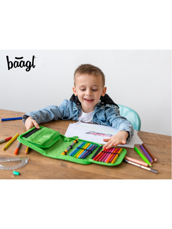 BAAGL  BAAGL Školska pernica jednokatna Minecraft