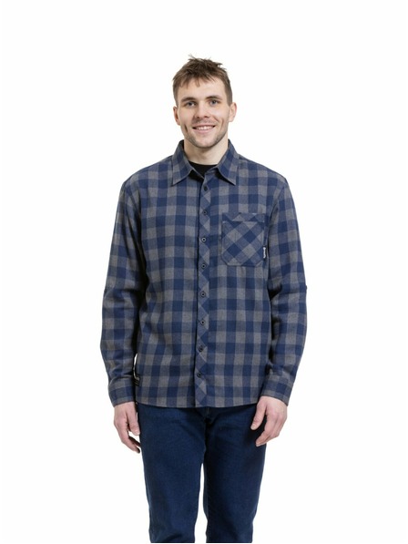 Meatfly Meatfly muška košulja Kurt Blue / Gray