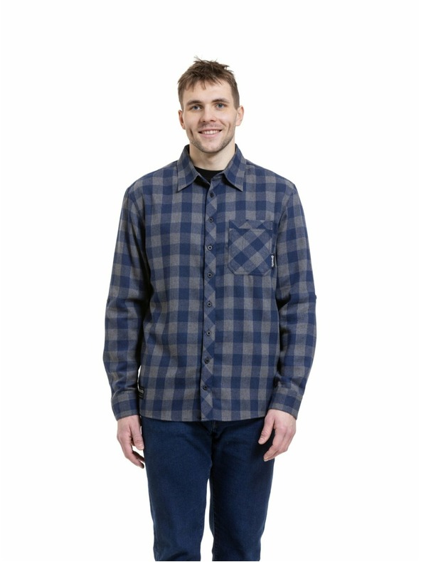 Meatfly Meatfly muška košulja Kurt Blue / Gray