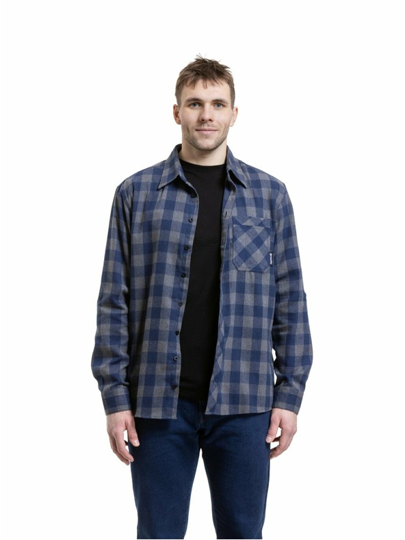 Meatfly Meatfly muška košulja Kurt Blue / Gray