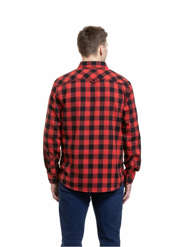 Meatfly Meatfly muška košulja Kurt Black / Red