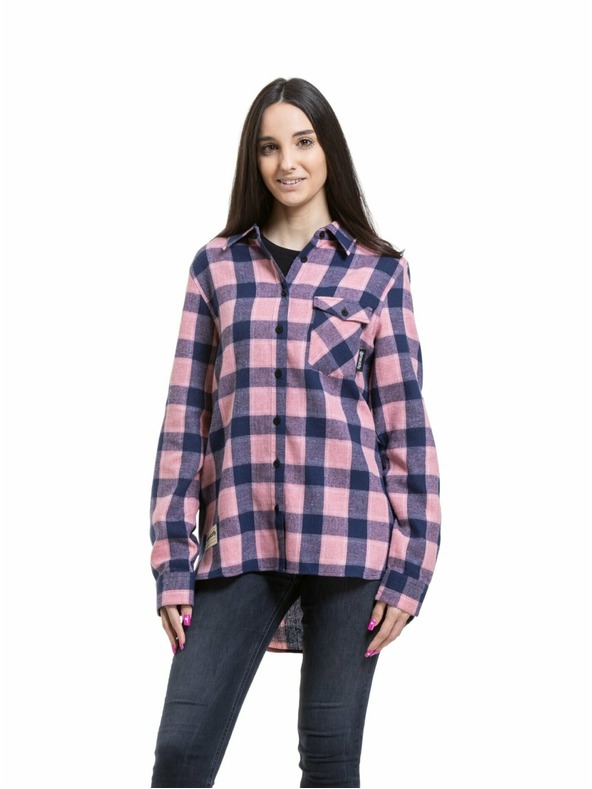 Meatfly Meatfly ženska košulja Courtney Blue / Rose