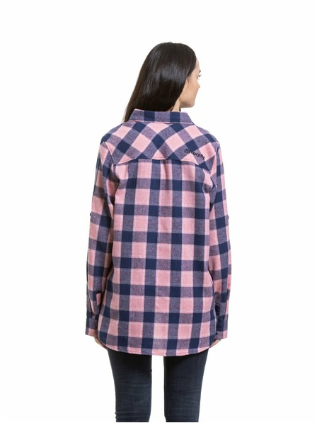 Meatfly Meatfly ženska košulja Courtney Blue / Rose