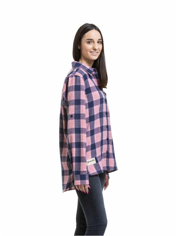 Meatfly Meatfly ženska košulja Courtney Blue / Rose