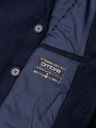 Ombre Clothing Muški klasični jednořadni kaput - tamno plava V1 C432 Ombre Clothing