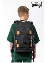 BAAGL  Baagl Skate Darkness sivi školski ruksak