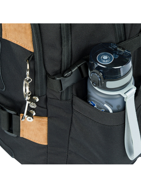 BAAGL  Baagl Skate Darkness sivi školski ruksak